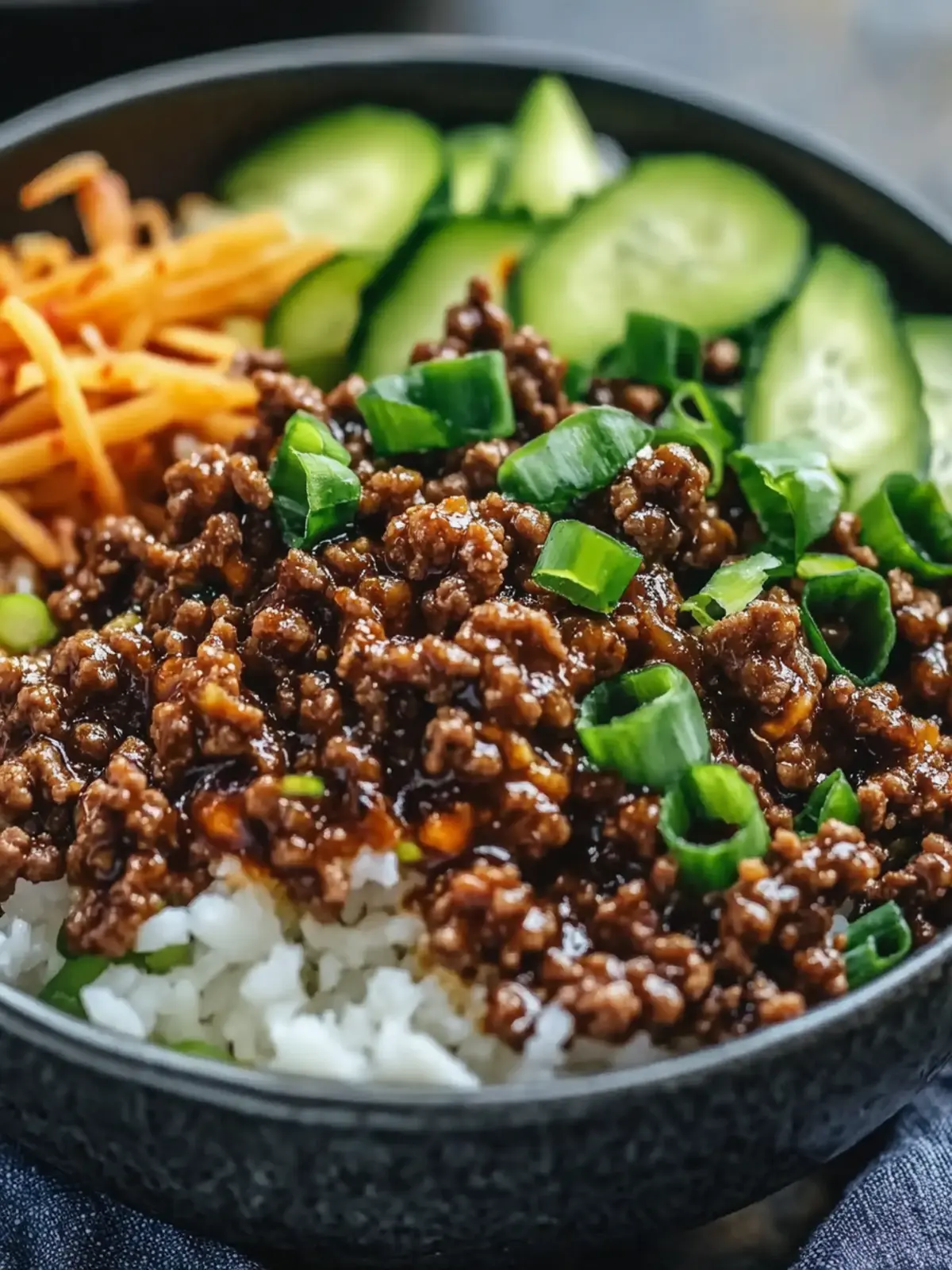Korean Ground Beef Bowl Recipe Easy 30-Minute Family Dinner Idea