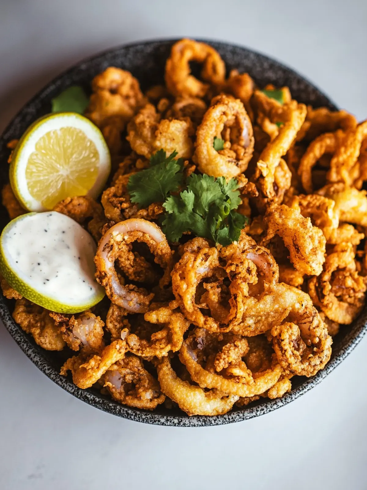 Chicharrón de Calamar (Peruvian Fried Squid)
