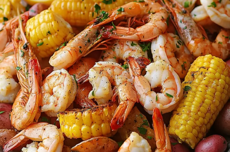 Shrimp Boil (Seafood and Vegetable Feast)