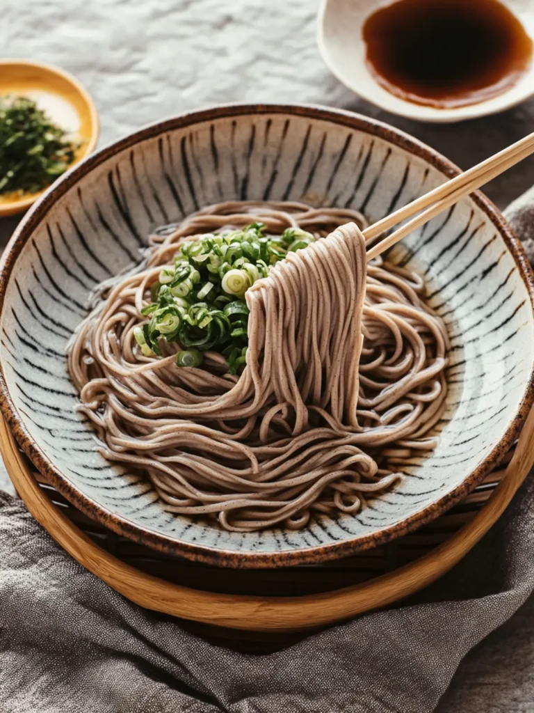 Japanese Soba (Buckwheat Noodles)
