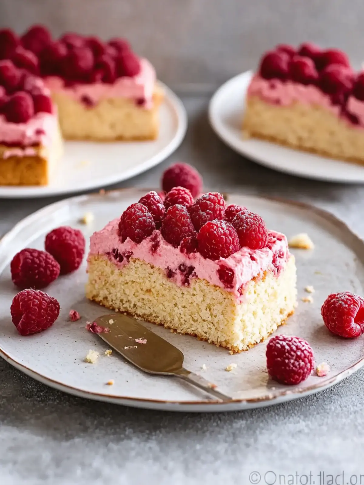 Almond Raspberry Cake: A Soft and Refreshing Treat