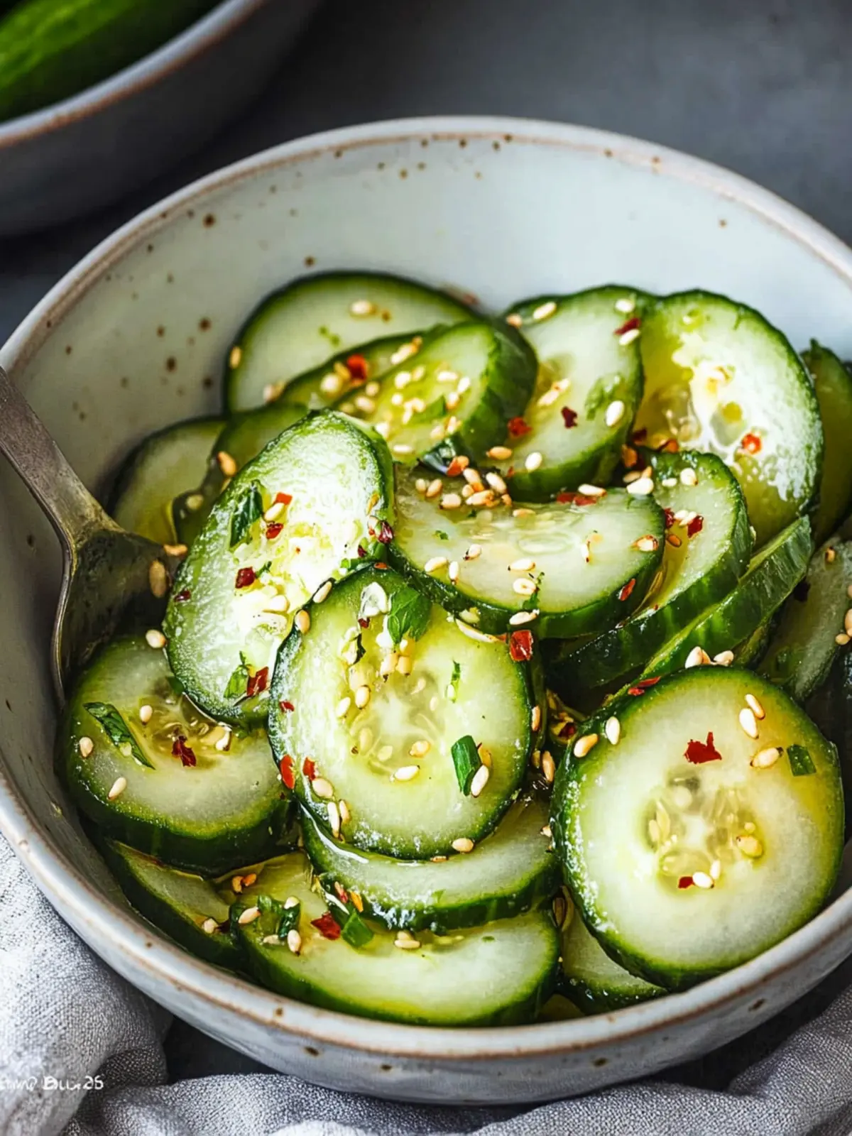 Crisp Asian Cucumber Salad: Your New Summer Refreshment 2 Asian Cucumber Salad