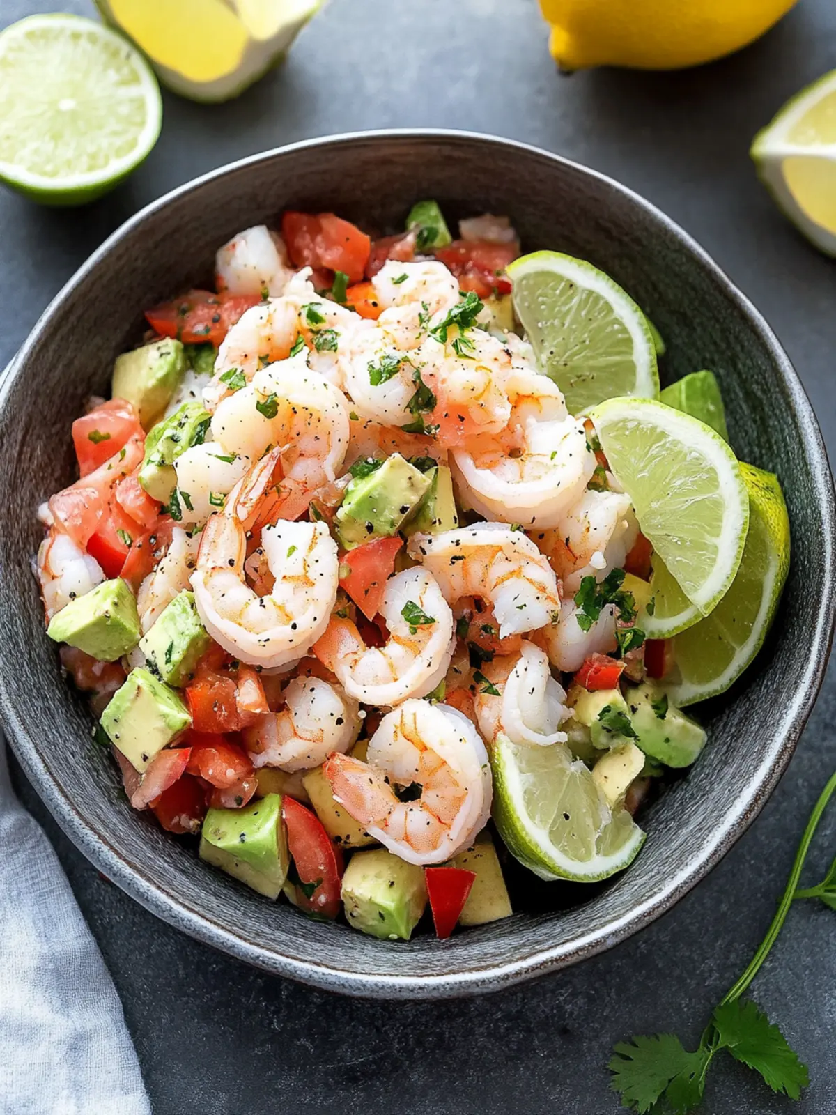 Zesty Shrimp Ceviche: The Ultimate Refreshing Appetizer 3 Shrimp Ceviche