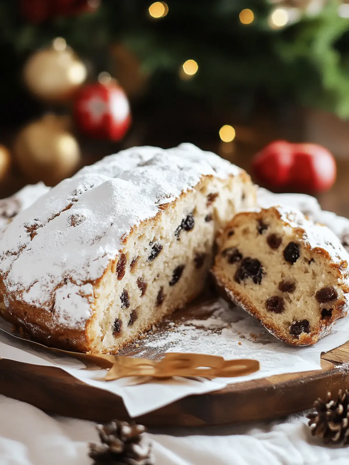 Mouthwatering German Stollen: Your Festive Fruit Bread Delight 3 German Stollen (Fruit Bread)