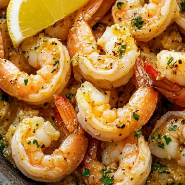 Sautéed Garlic Butter Shrimp