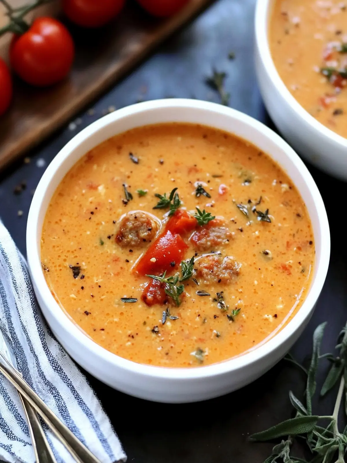 Creamy Tomato Sausage Soup: Your New Weeknight Comfort Meal 3 Creamy Tomato Sausage Soup