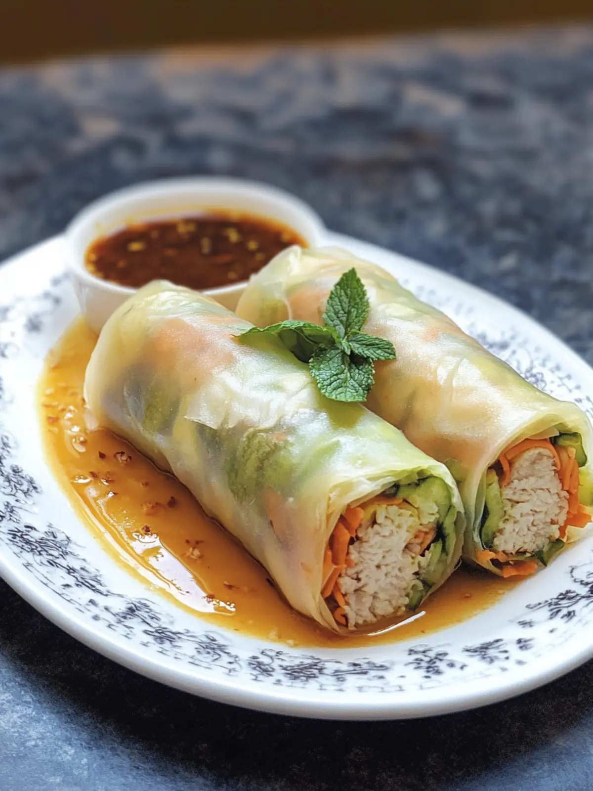 Fresh Malaysian Popiah: Your New Favorite Spring Roll Recipe 2 Malaysian Popiah (Fresh Spring Rolls)