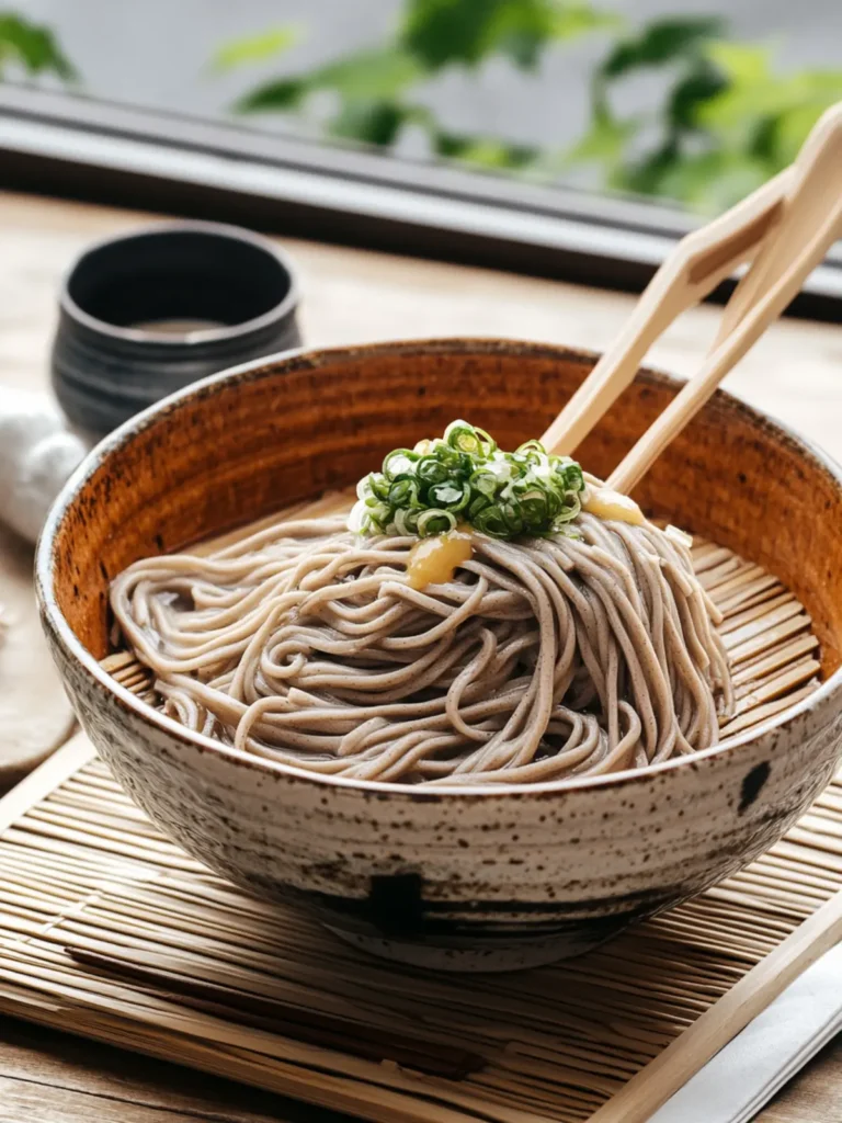 Japanese Soba (Buckwheat Noodles)