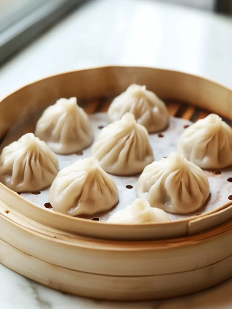Chinese Xiaolongbao (Soup Dumplings)