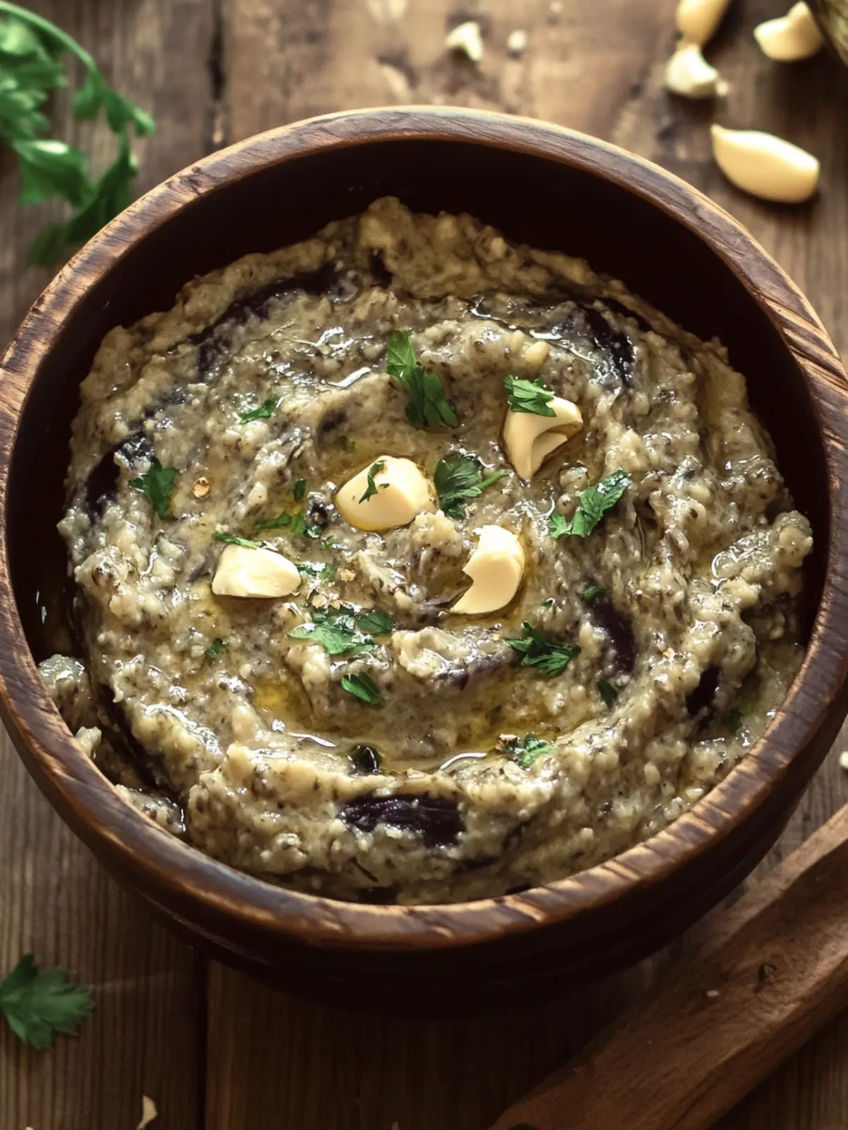 Greek Melitzanosalata (Eggplant Dip)