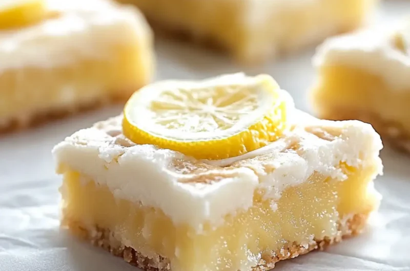 Lemon Brownies [40 Minutes]