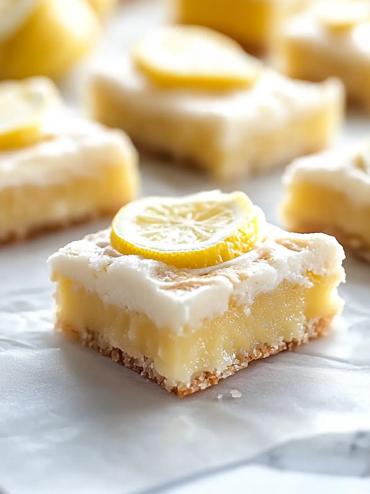 Lemon Brownies [40 Minutes]
