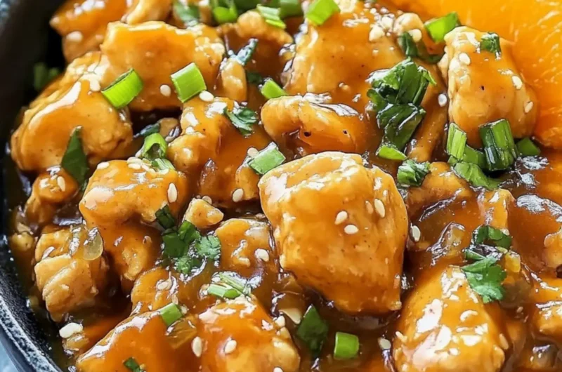 Slow Cooker Orange Chicken