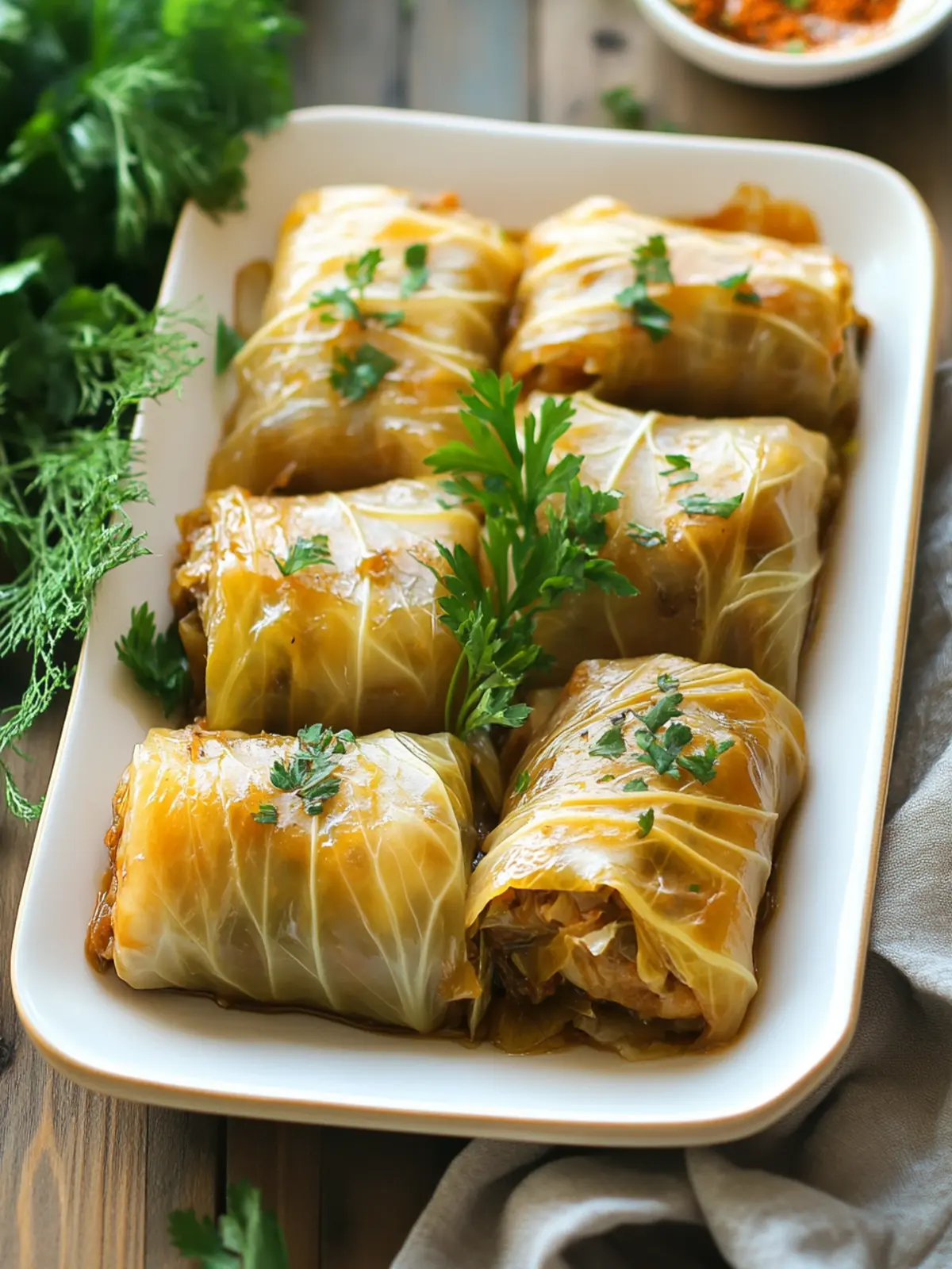 Bosnian Sarma (Stuffed Cabbage Rolls)