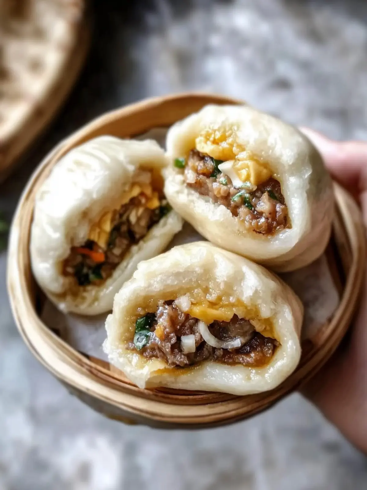Savory Banh Bao: Your New Favorite Homemade Steamed Buns 3 Banh Bao