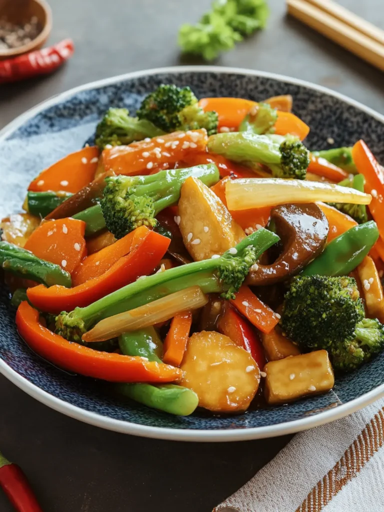 Chinese Buddha’s Delight (Vegetarian Stir-Fry)