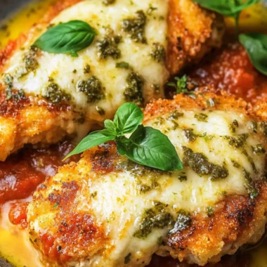 Australian Chicken Parmigiana (Breaded Chicken with Tomato Sauce)