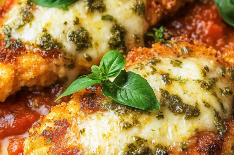 Australian Chicken Parmigiana (Breaded Chicken with Tomato Sauce)