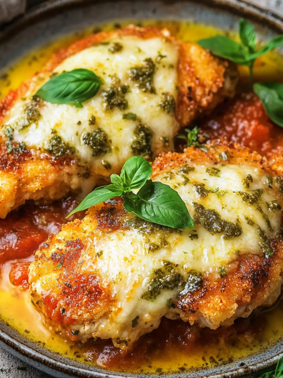 Australian Chicken Parmigiana (Breaded Chicken with Tomato Sauce)