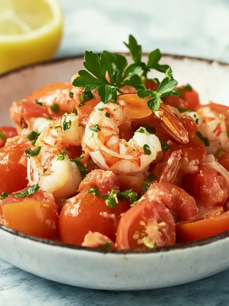 Belgian Tomates aux Crevettes (Tomatoes with Shrimp)