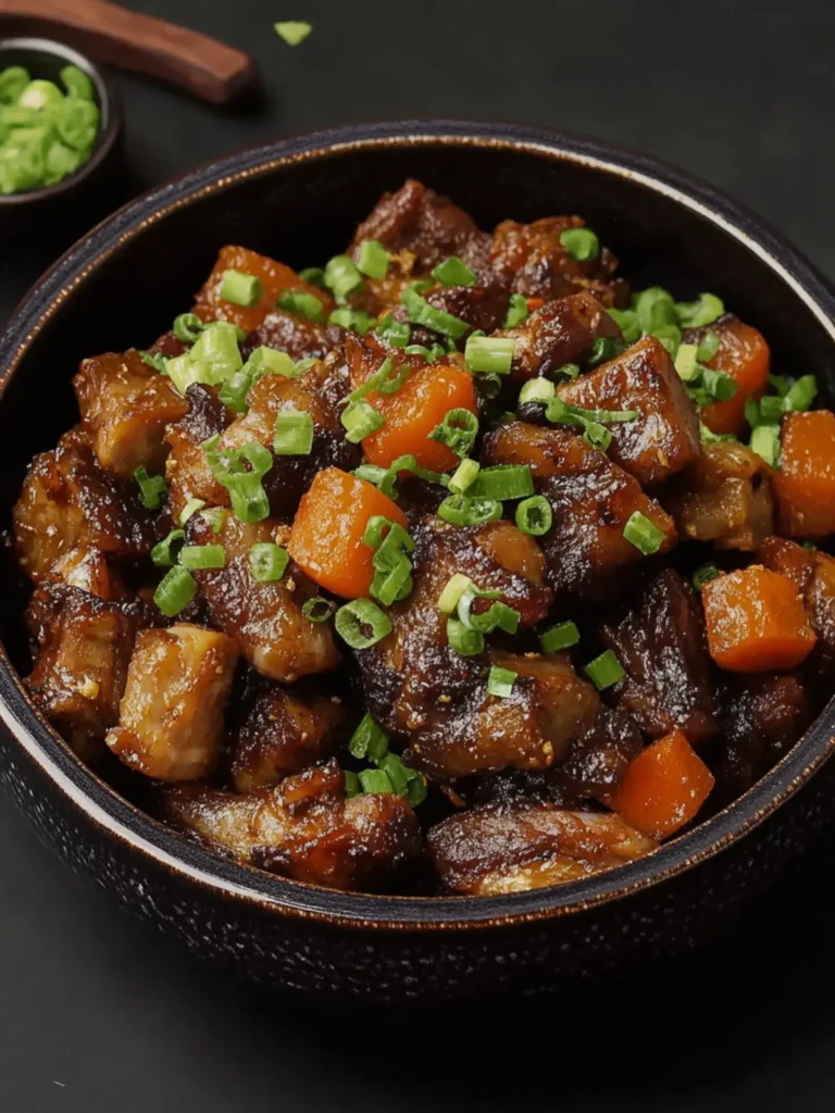 Filipino Bopis (Spicy Pork Lung)