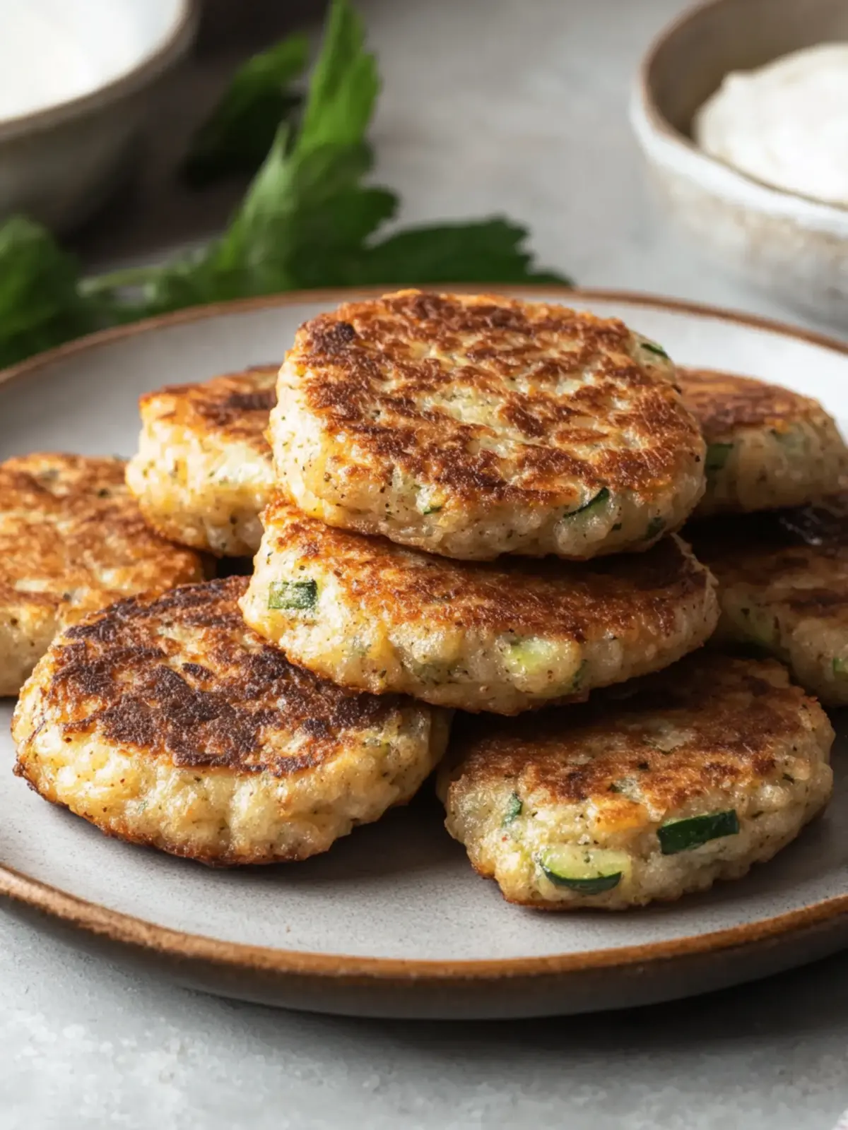 Crispy Greek Kolokithokeftedes: Irresistible Zucchini Fritters 2 Greek Kolokithokeftedes (Zucchini Fritters)