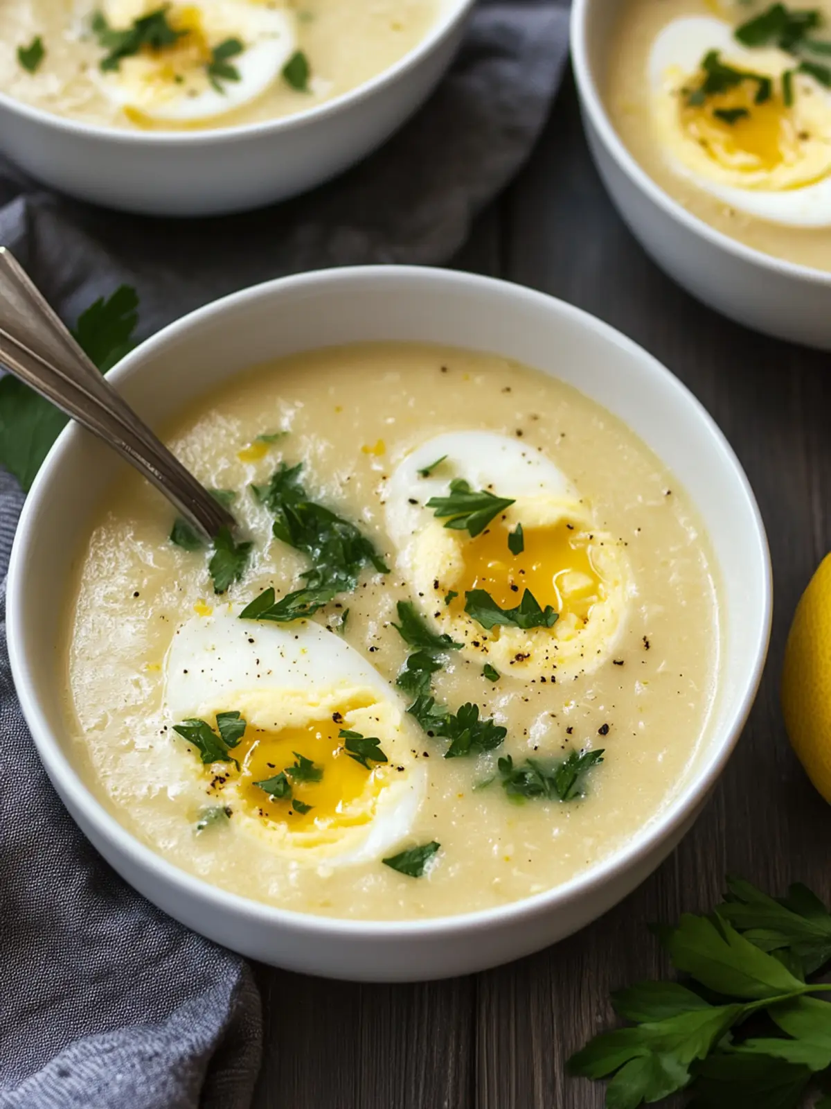 Delicious Greek Avgolemono Soup – A Cozy Lemon Egg Comfort 5 Greek Avgolemono Soup (Lemon and Egg Soup)