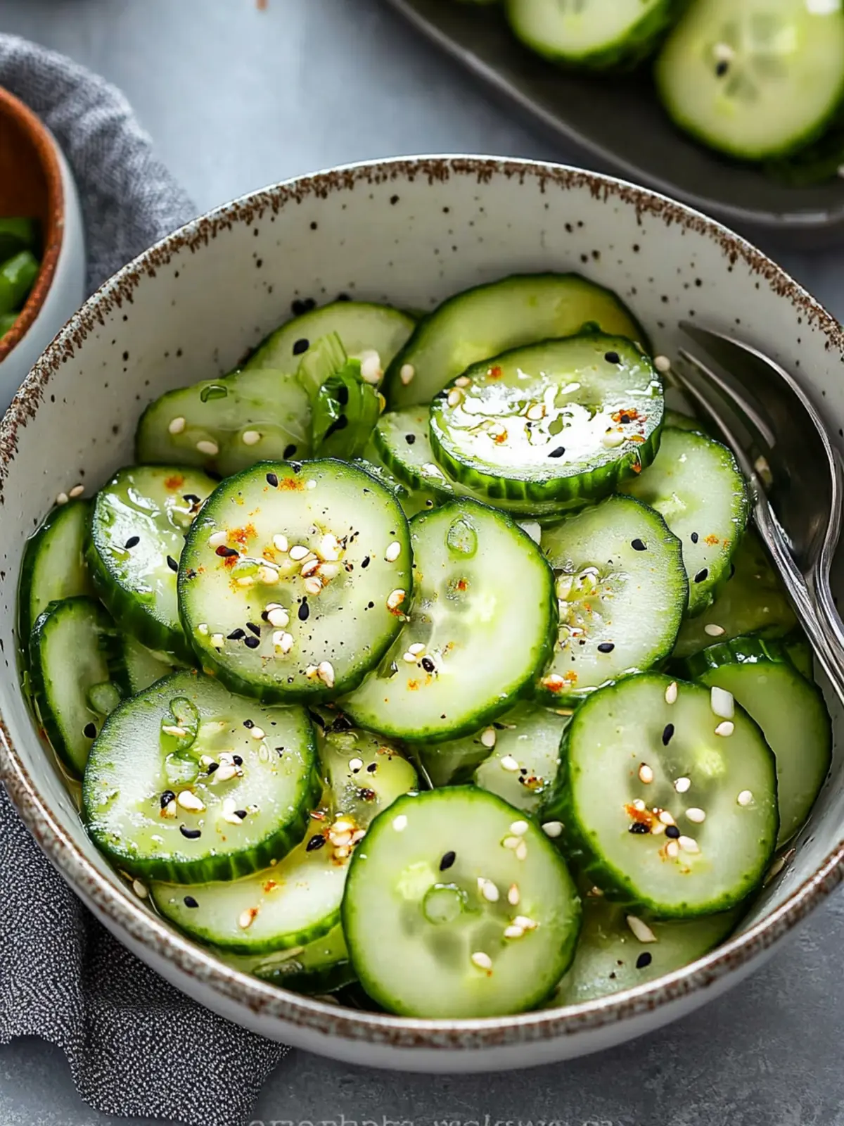 Crisp Asian Cucumber Salad: Your New Summer Refreshment 3 Asian Cucumber Salad