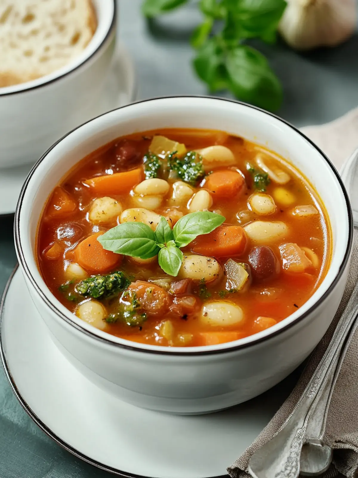 Italian Minestrone (Vegetable Soup)