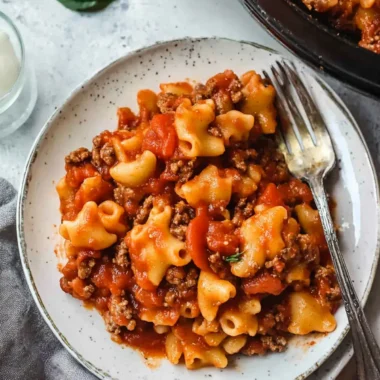 Homemade Beefaroni: Your New Favorite One-Skillet Dinner 10 Beefaroni