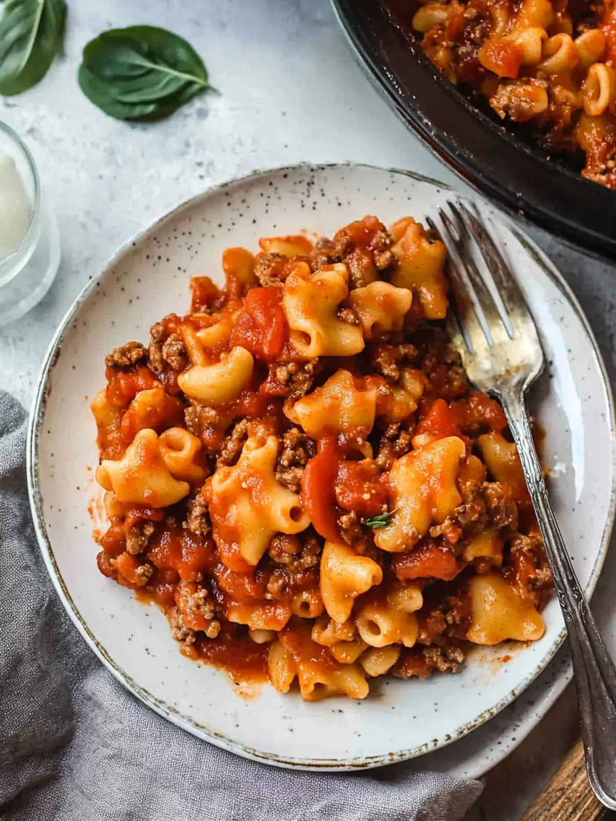 Homemade Beefaroni: Your New Favorite One-Skillet Dinner 5 Beefaroni