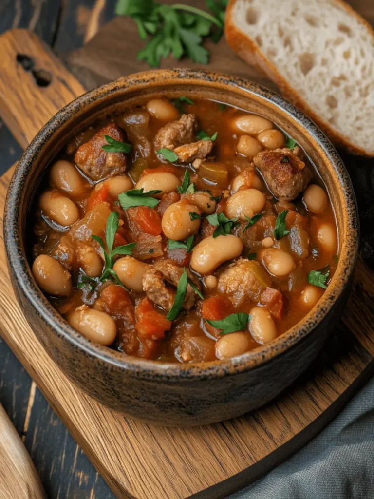 Hearty French Cassoulet: Your Ultimate Comfort Food Stew 3 French Cassoulet (Bean and Meat Stew)