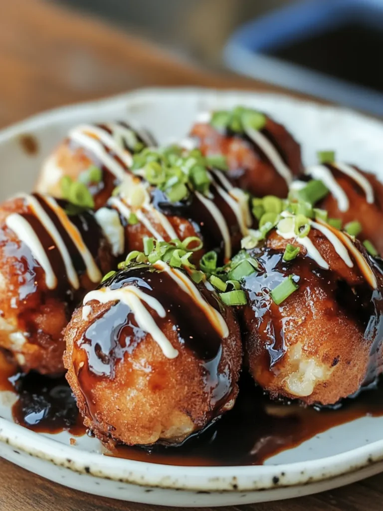 Japanese Takoyaki (Octopus Balls)