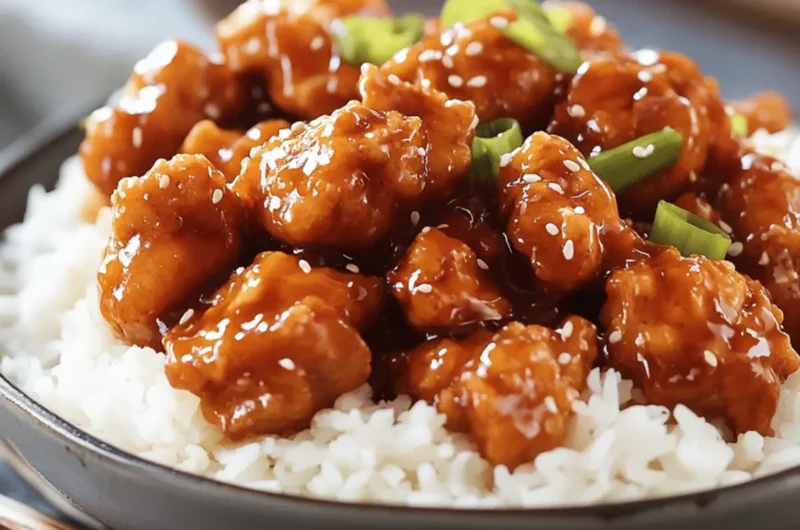General Tso’s Chicken (Sweet and Spicy Chicken)