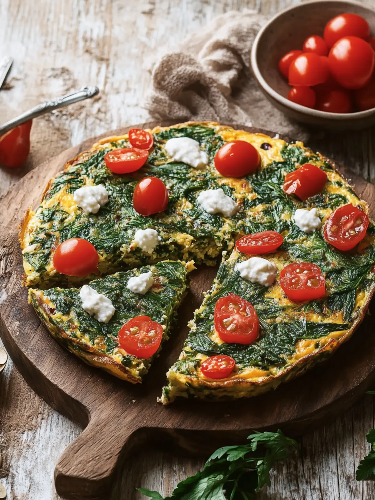 Kuku Sabzi (Herb Frittata)