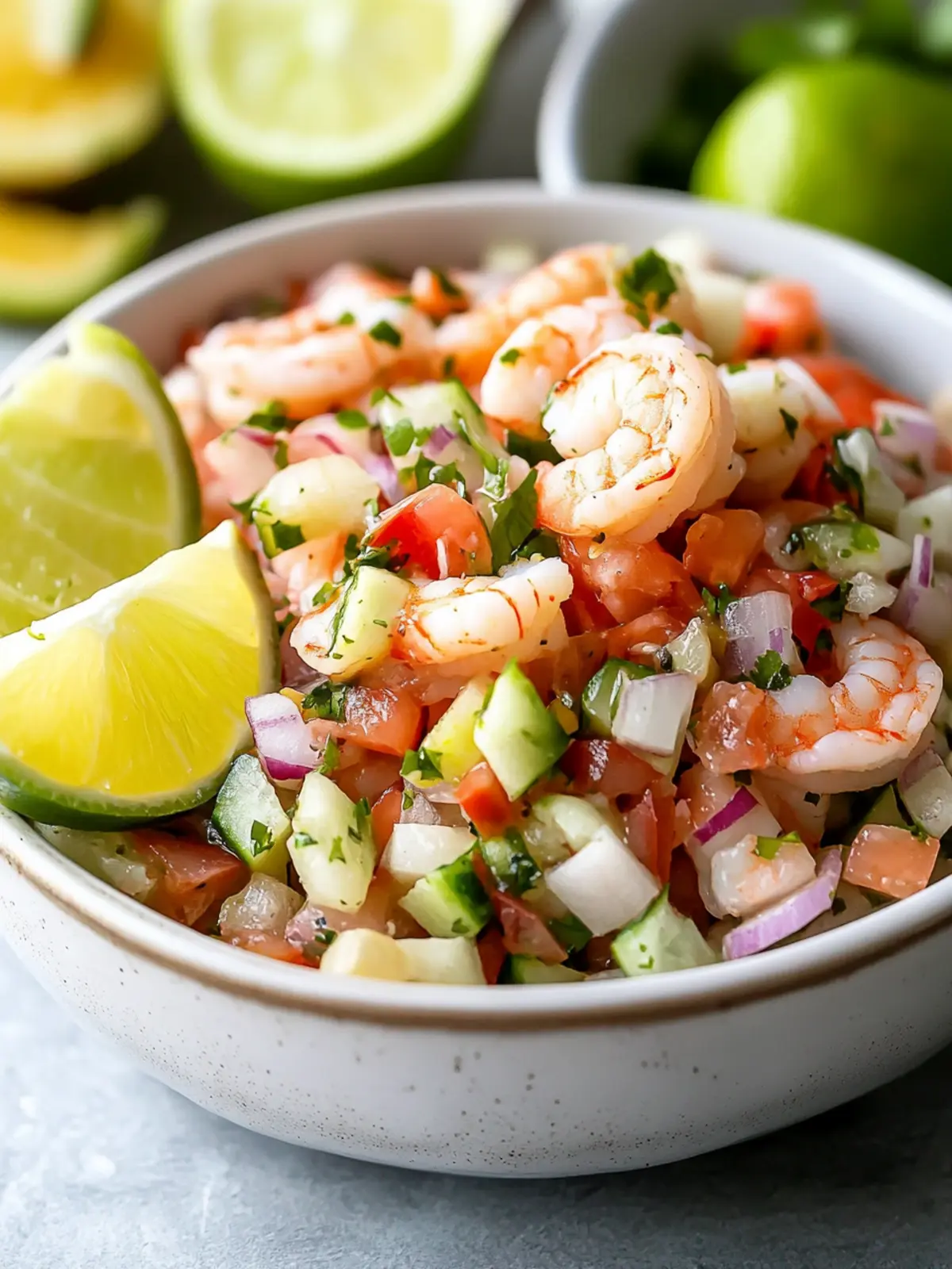 Zesty Shrimp Ceviche: The Ultimate Refreshing Appetizer 5 Shrimp Ceviche