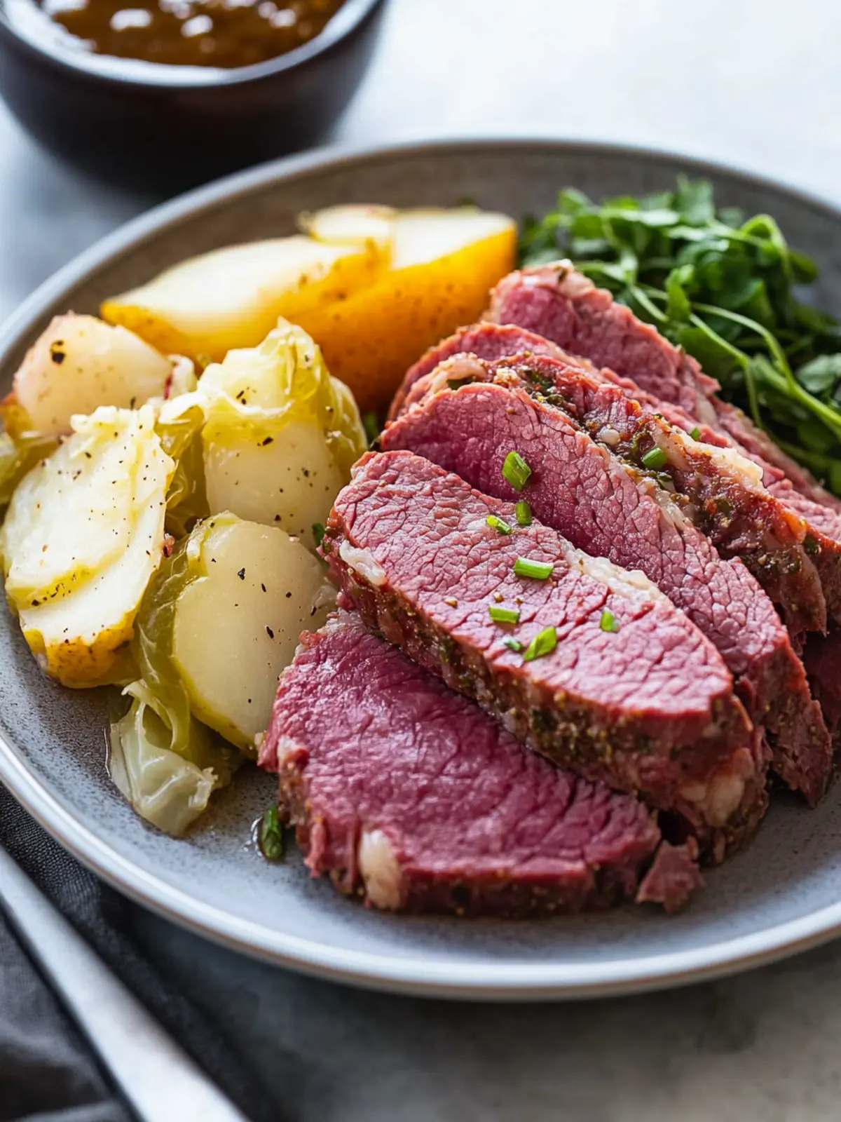 Slow Cooker Corned Beef and Cabbage