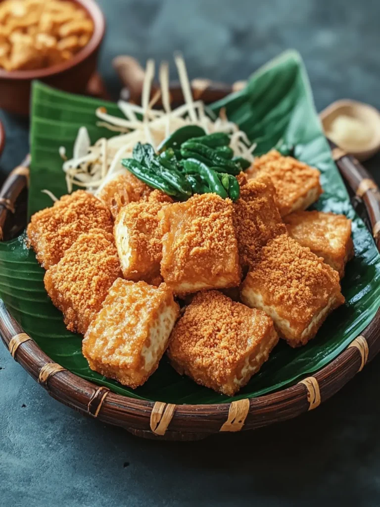 Crispy Indonesian Tahu Sumedang: A Snack You’ll Crave 2 Indonesian Tahu Sumedang (Fried Tofu)