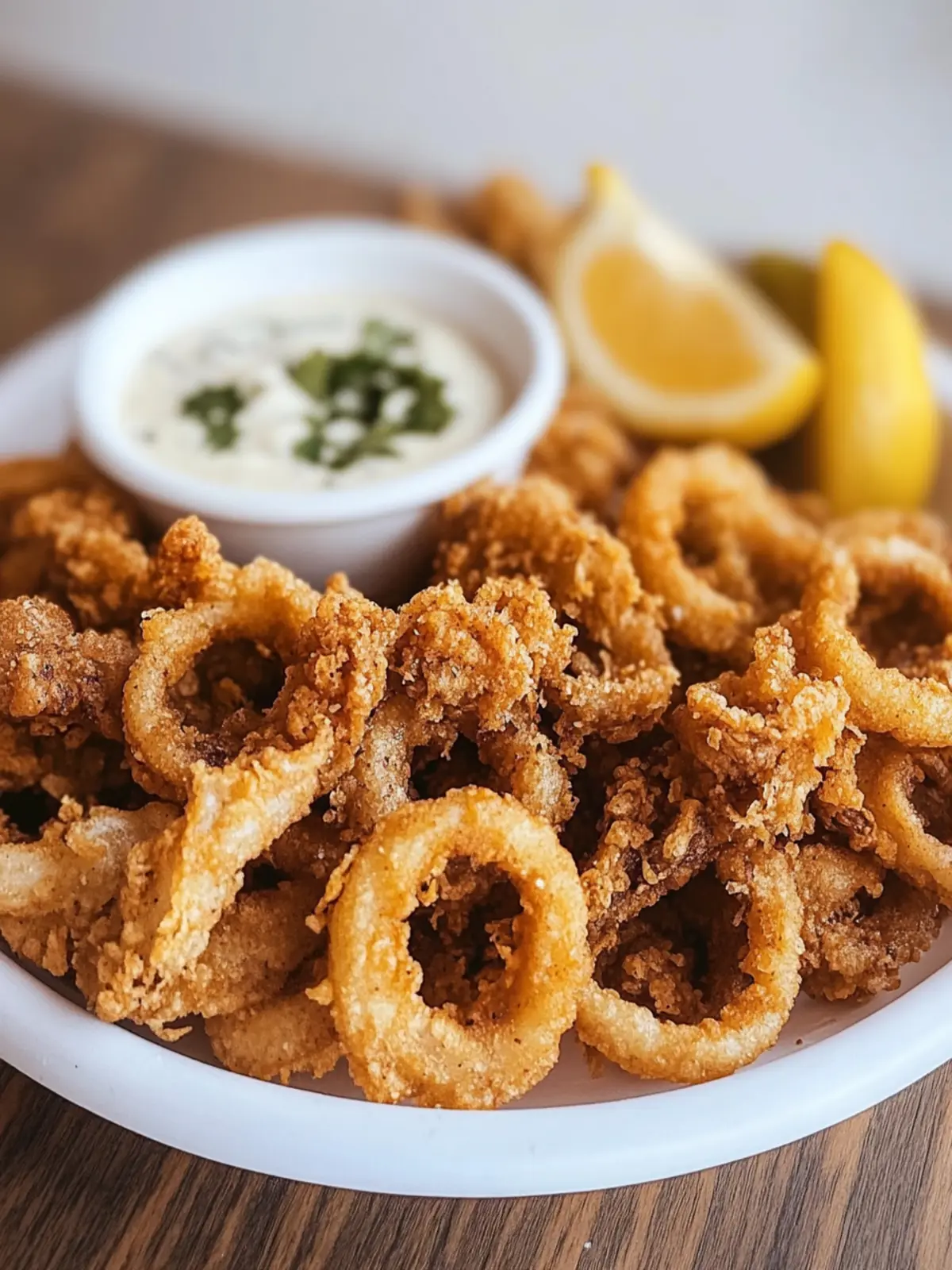 Chicharrón de Calamar (Peruvian Fried Squid)