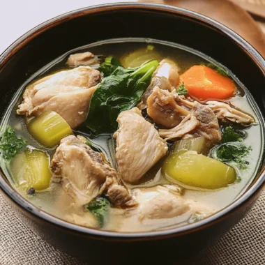 Comforting Tinola: Your New Favorite Filipino Chicken Soup 9 Tinola (Filipino Chicken Soup)