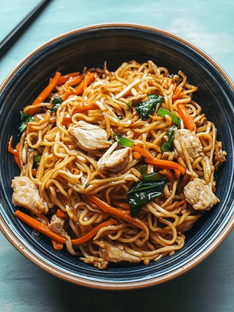 Savor the Flavor: Chinese Chow Mein Stir-Fried Noodles Made Easy 3 Chinese Chow Mein (Stir-Fried Noodles)