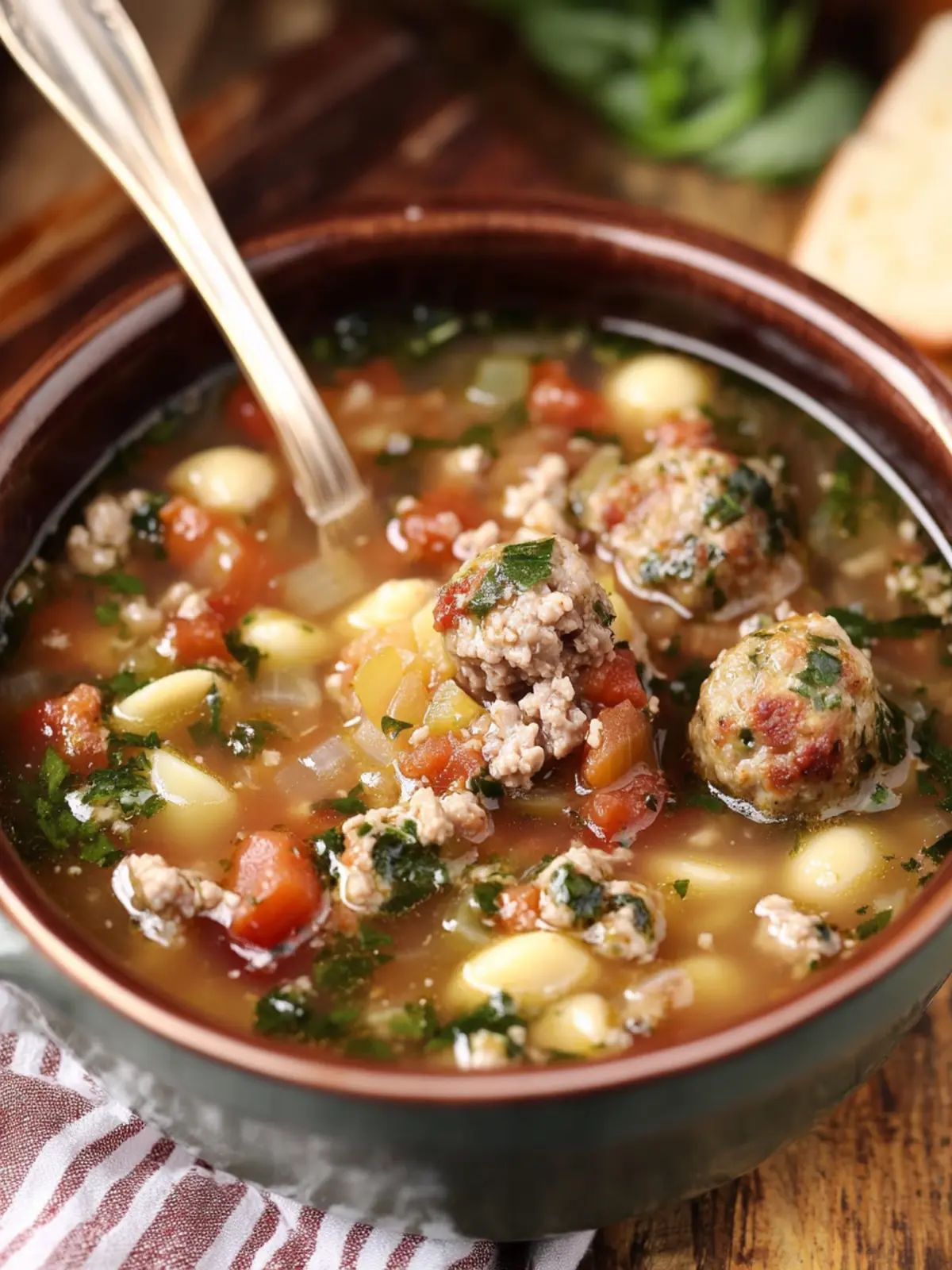 Italian Meatball Soup