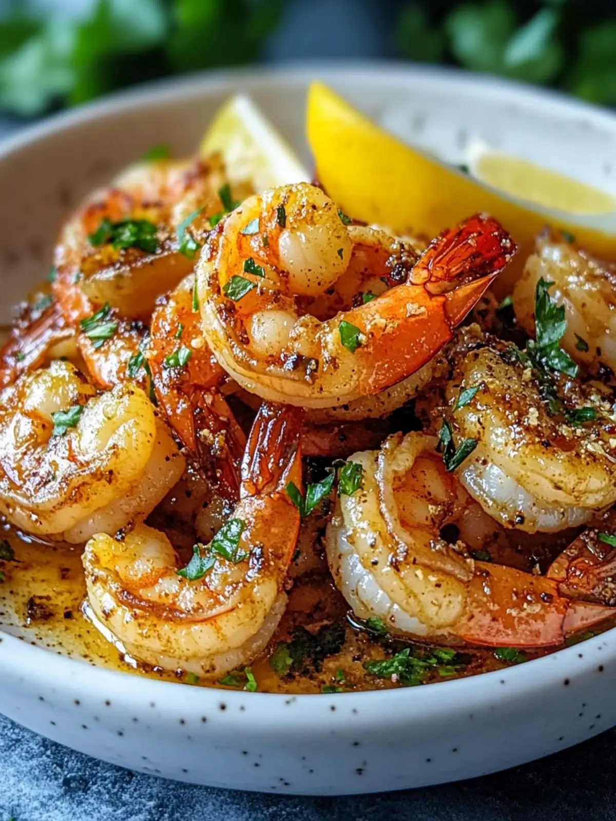 Hawaiian Garlic Shrimp
