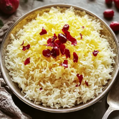 Chelo (Steamed Persian Rice)