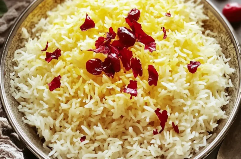 Chelo (Steamed Persian Rice)
