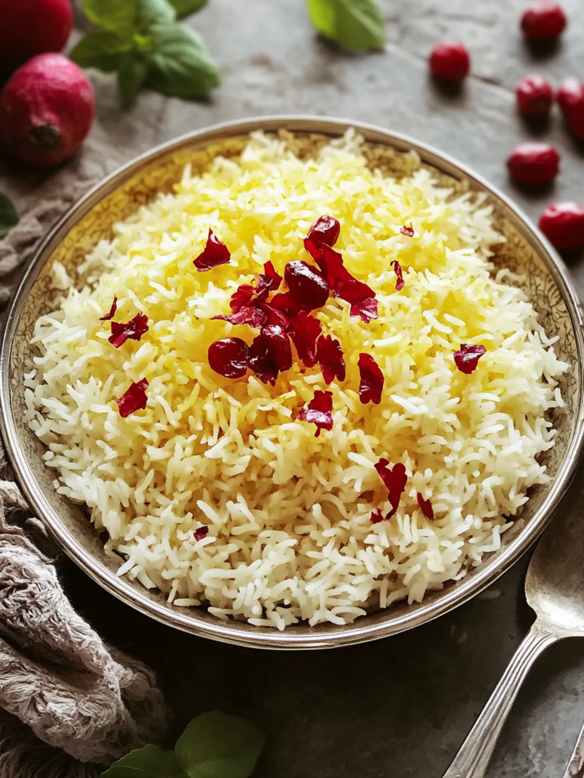 Chelo (Steamed Persian Rice)