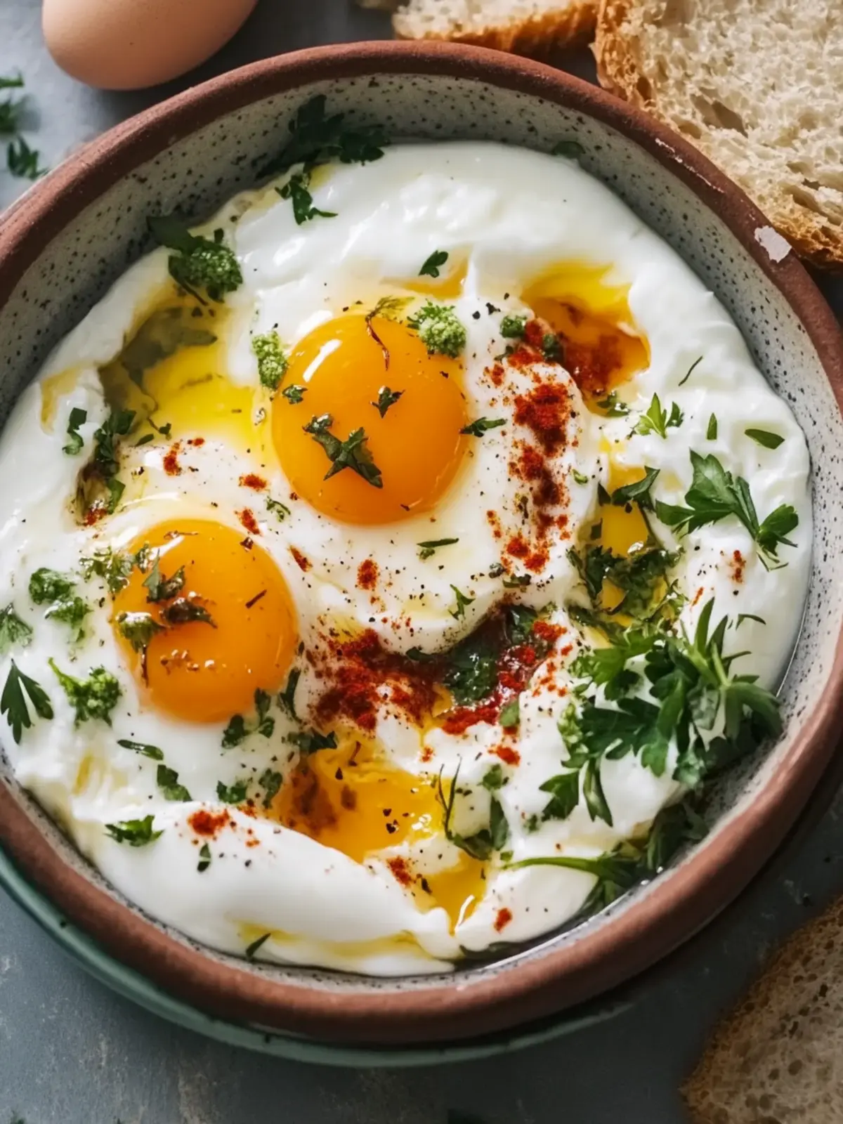 Turkish Eggs (Cilbir): A Creamy and Spiced Mediterranean Breakfast