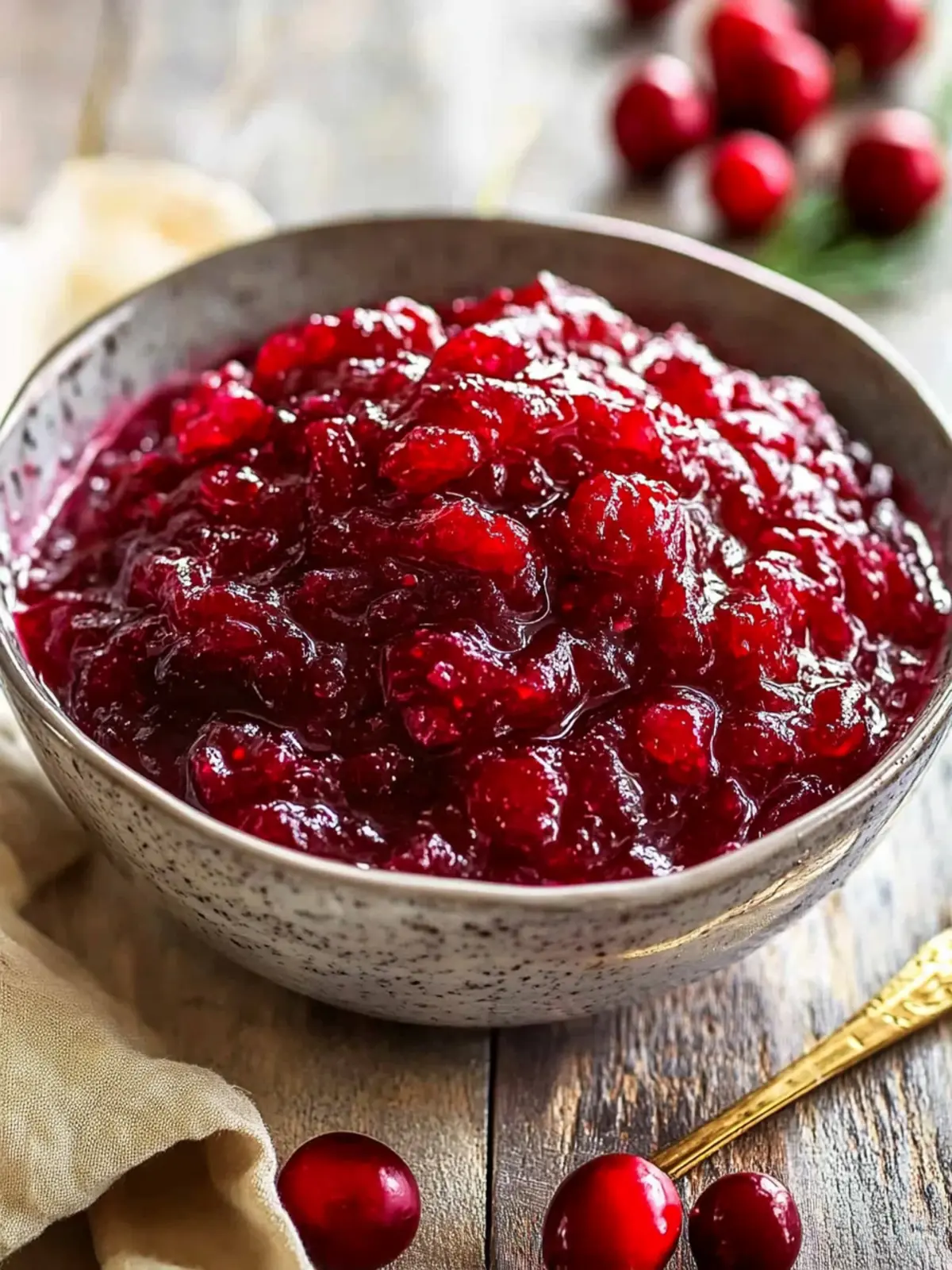 Slow Cooker Cranberry Sauce