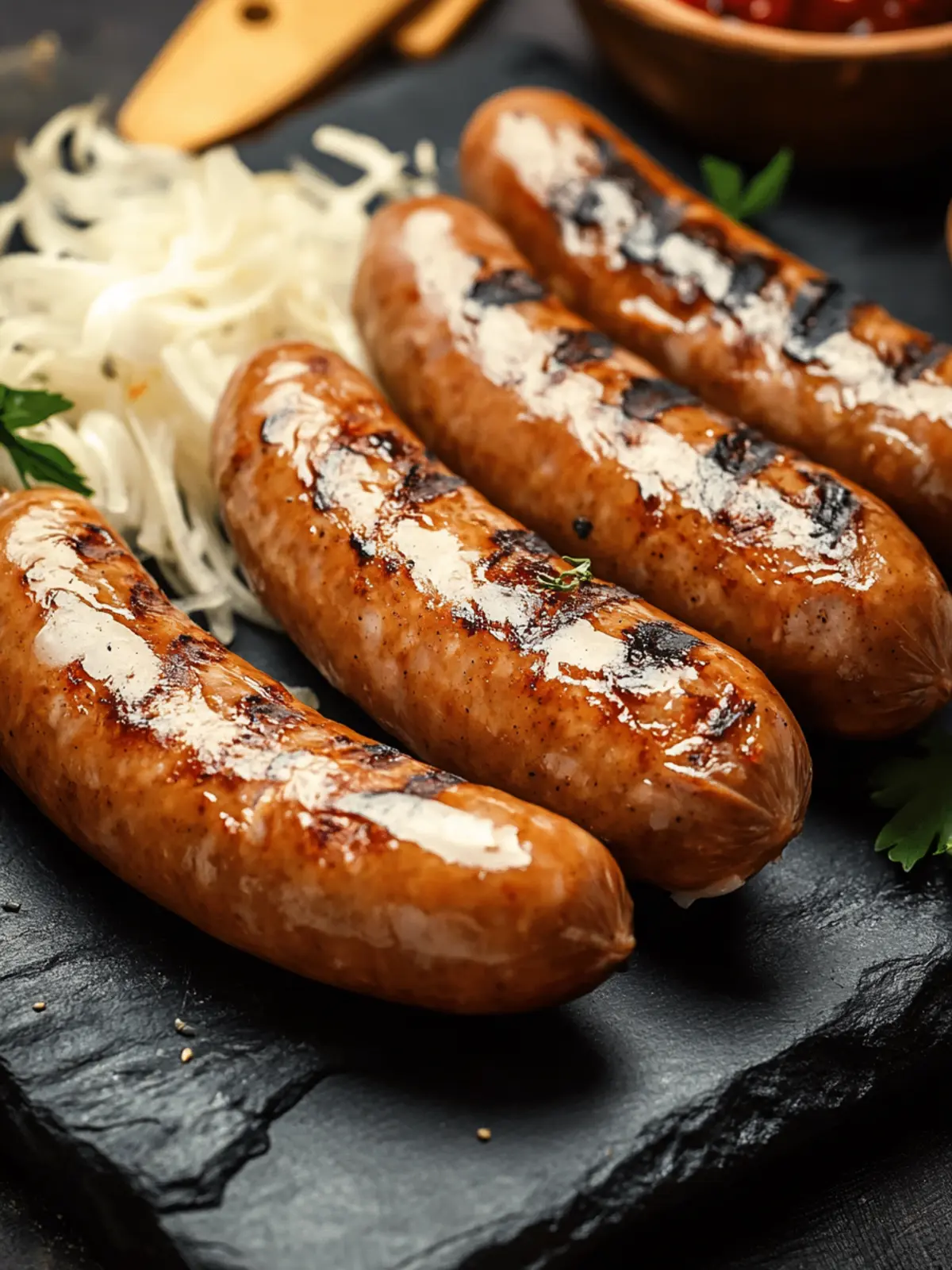 Grill Perfect German Bratwurst for Cozy Home Feasts 5 German Bratwurst (Grilled Sausage)