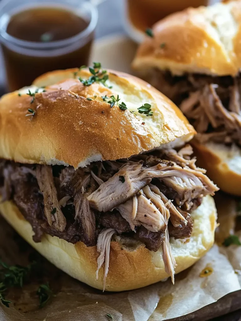 Crafting Crockpot French Dip Sandwiches for Ultimate Comfort 2 Crafting Crockpot French Dip Sandwiches: A Trailside Feast Guide
